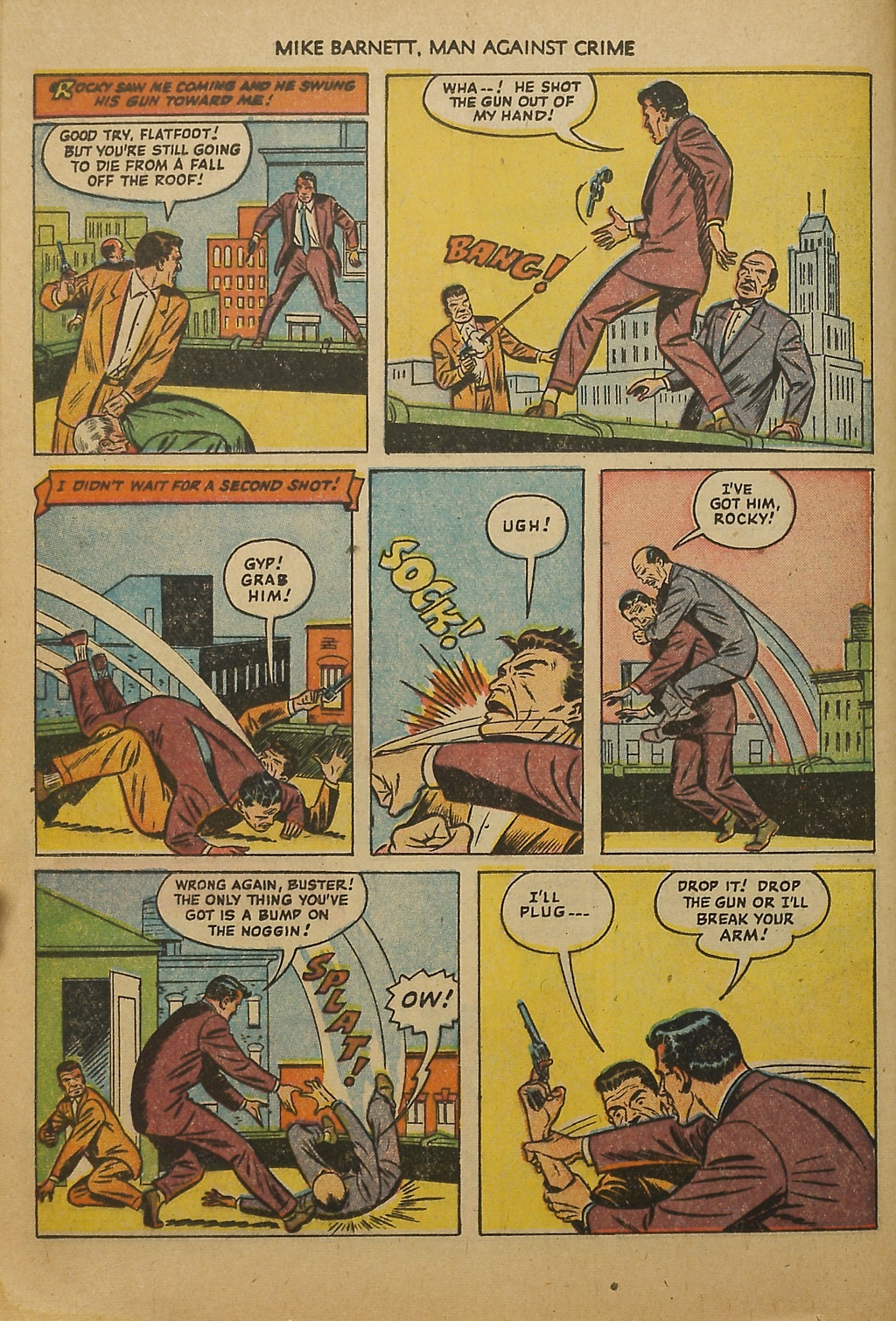 Mike Barnett, Man Against Crime issue 4 - Page 12