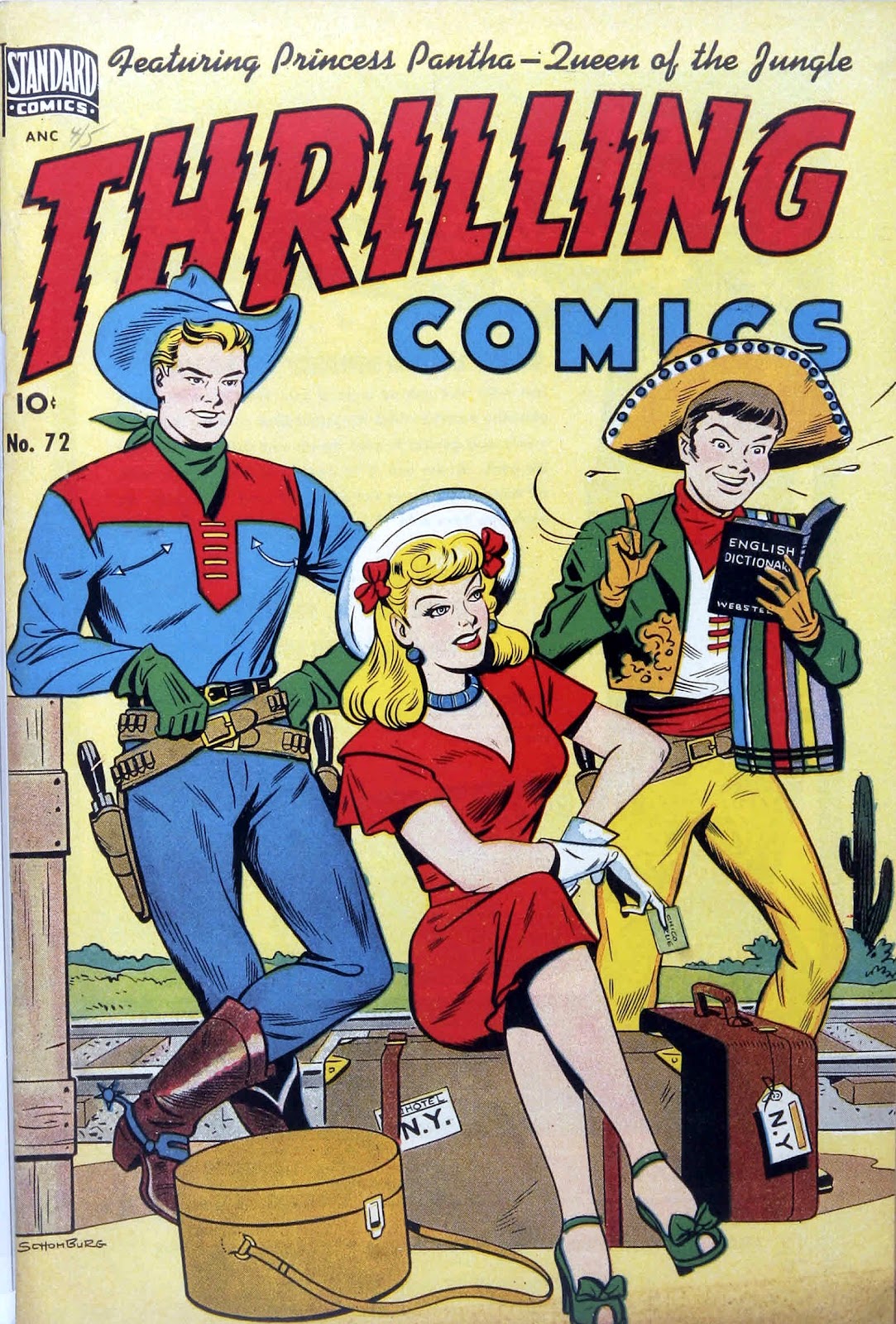 Thrilling Comics (1940) issue 72 - Page 1