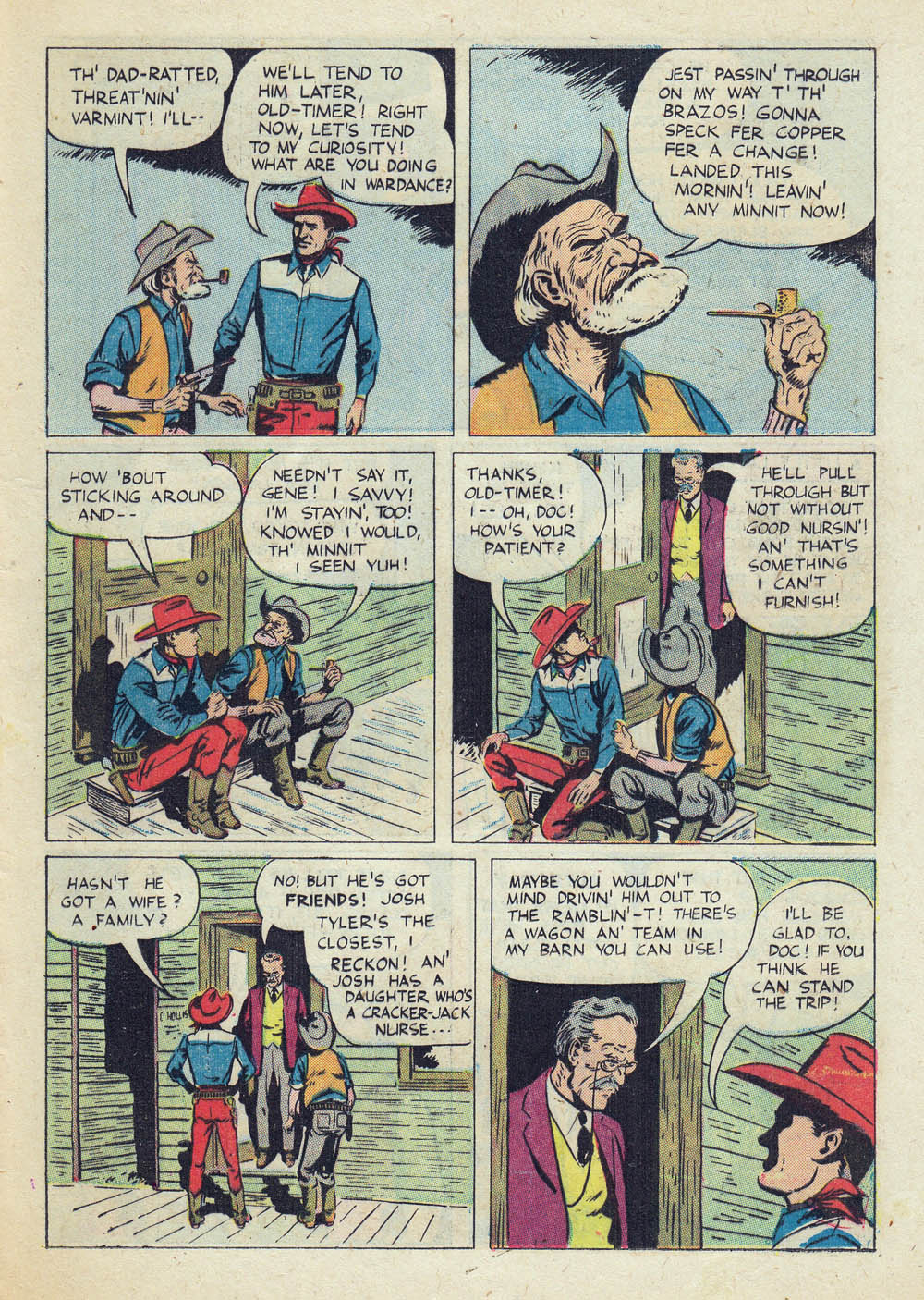 Gene Autry Comics (1946) issue 44 - Page 37