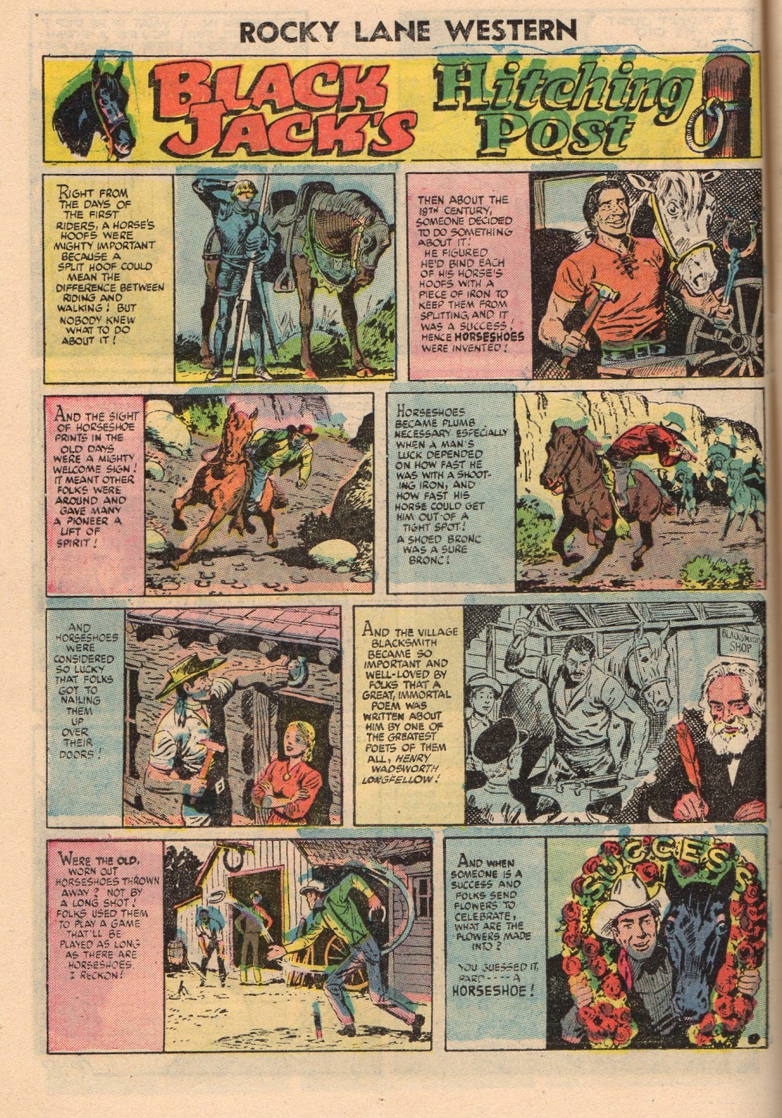 Rocky Lane Western (1954) issue 71 - Page 14