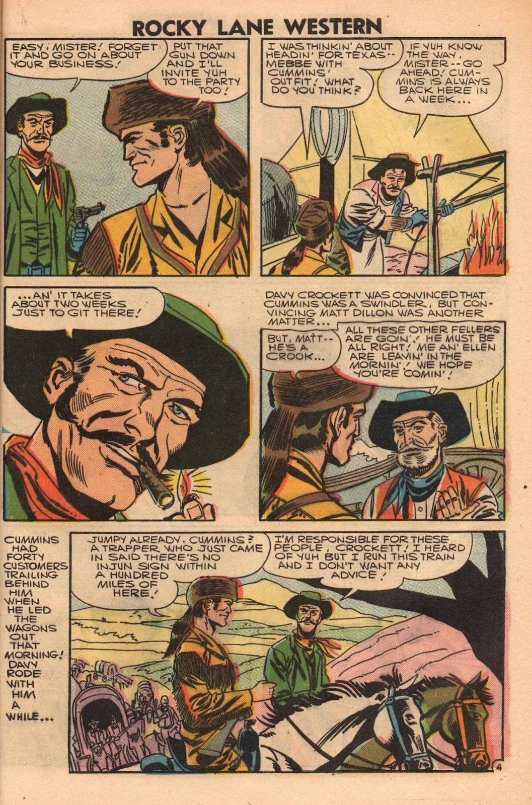 Rocky Lane Western (1954) issue 79 - Page 57