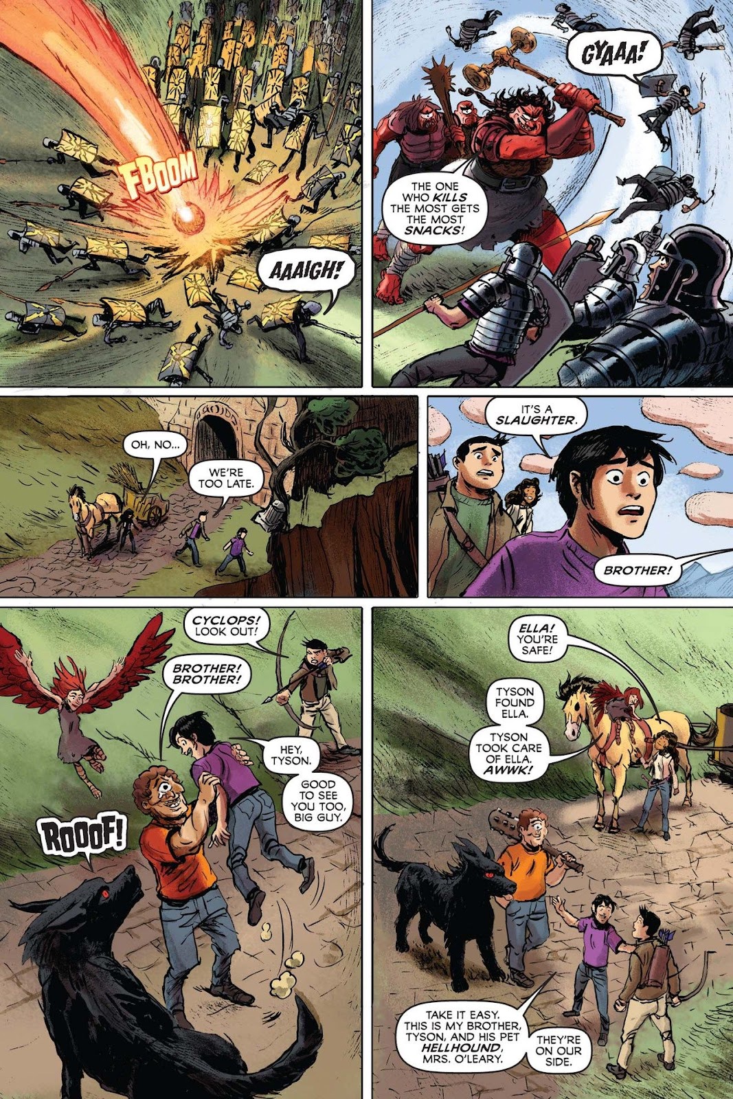 The Heroes of Olympus issue TPB 2 - Page 180