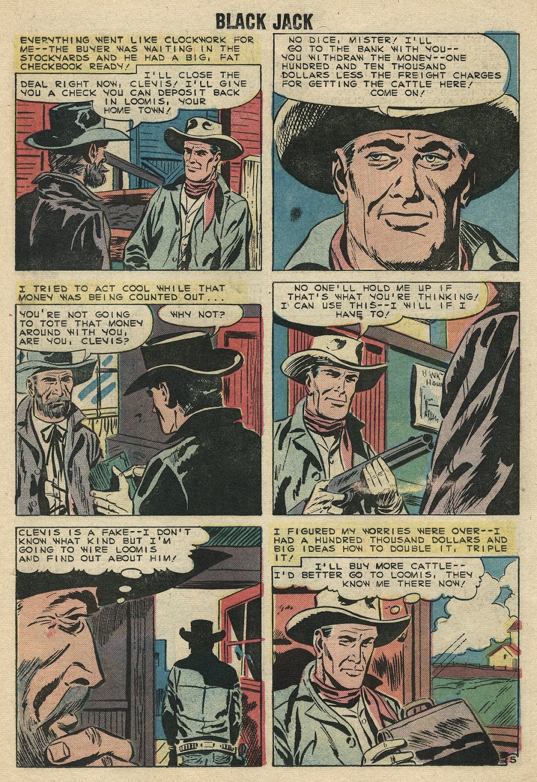 Rocky Lane's Black Jack issue 28 - Page 19