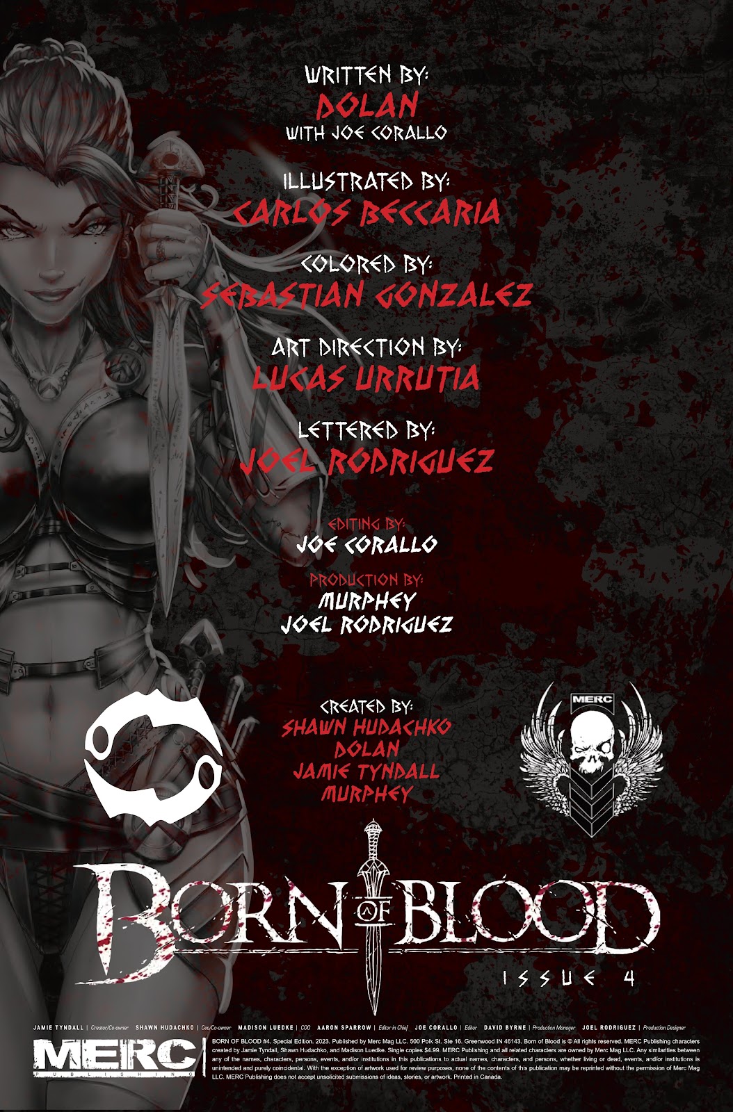 Born of Blood issue 4 - Page 2