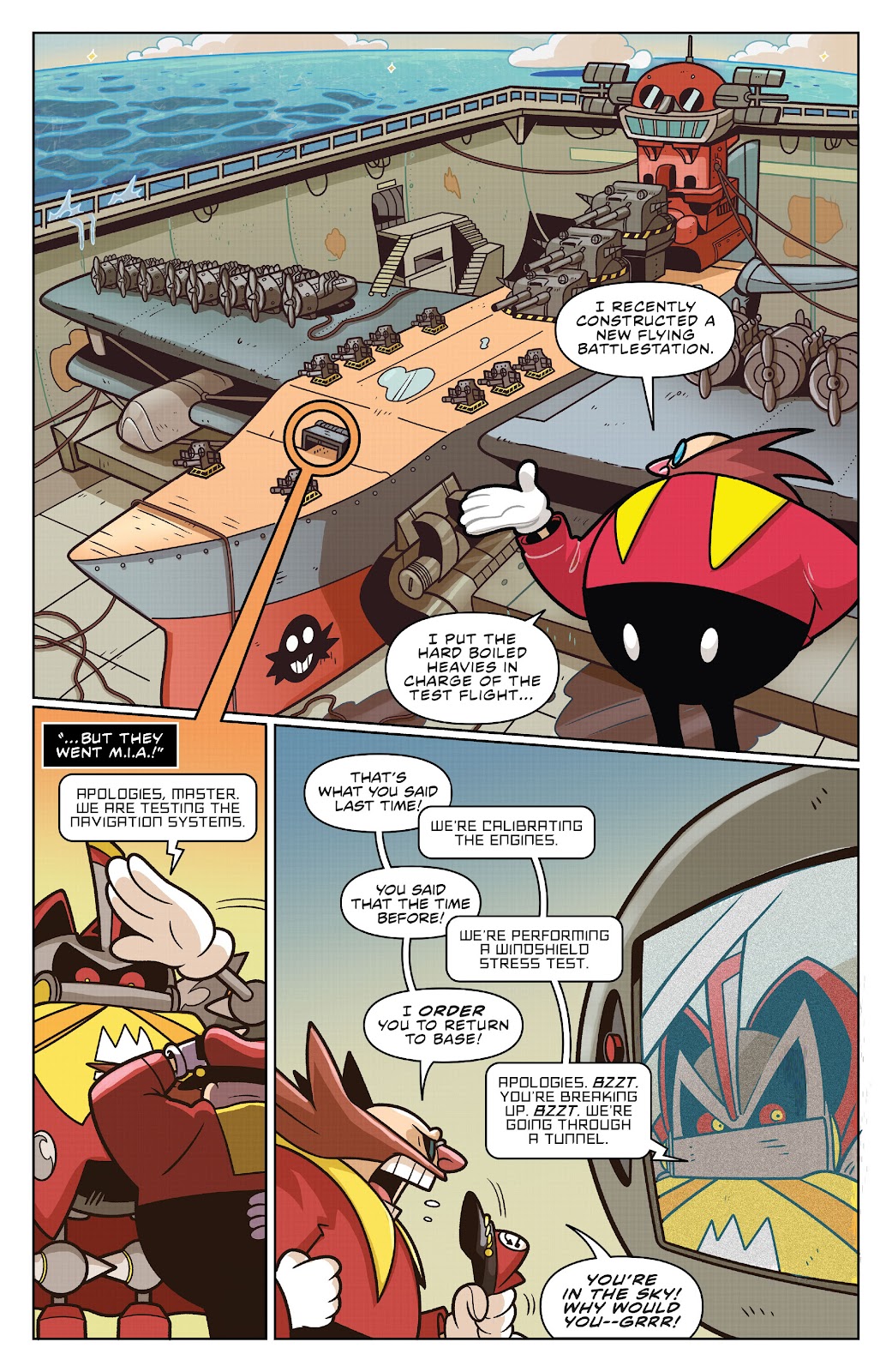 Sonic the Hedgehog: Fang the Hunter issue 3 - Page 8