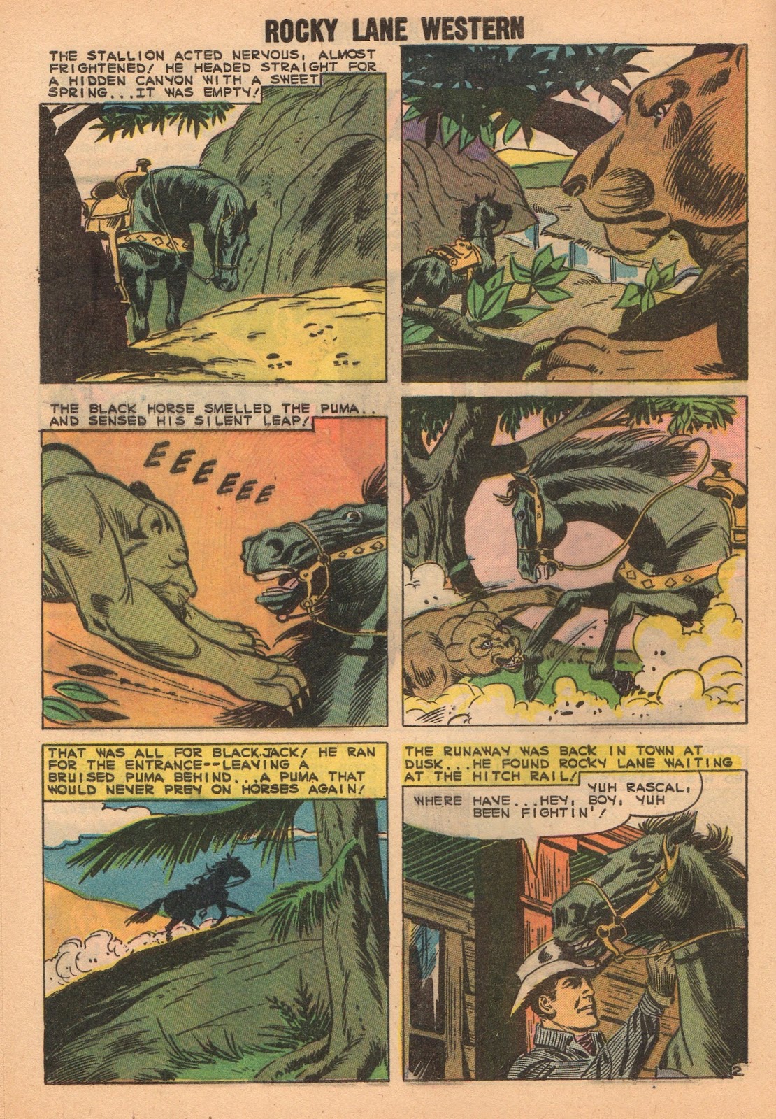 Rocky Lane Western (1954) issue 86 - Page 28