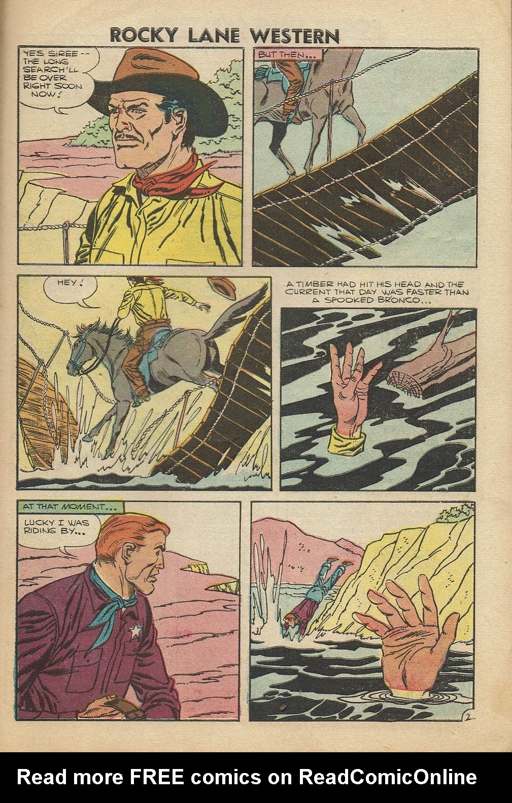 Rocky Lane Western (1954) issue 74 - Page 27