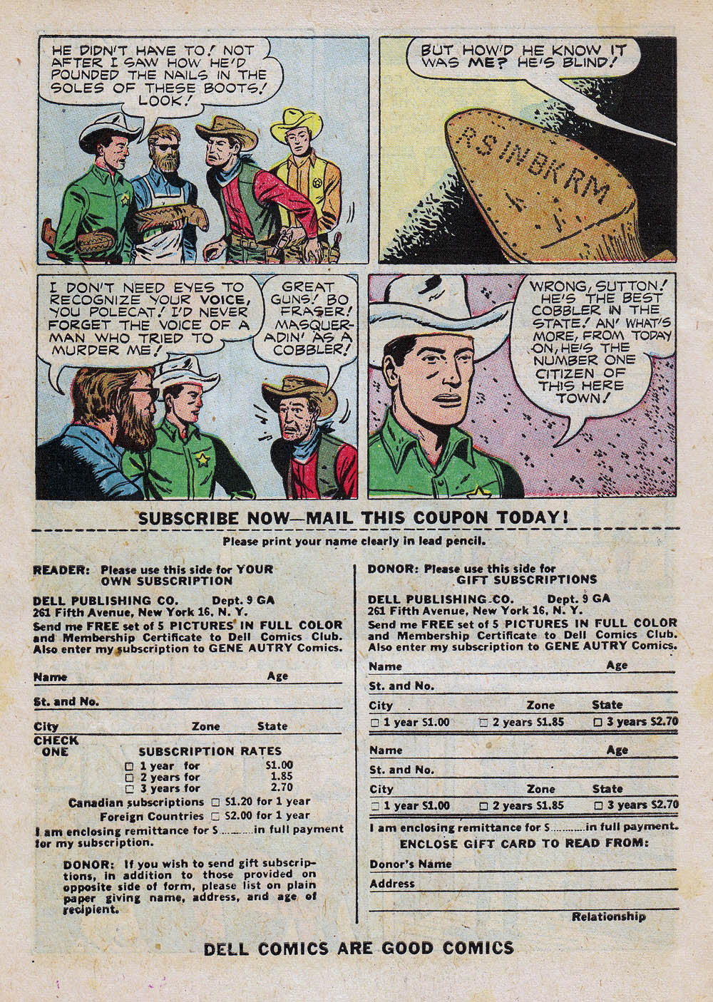 Gene Autry Comics (1946) issue 55 - Page 50