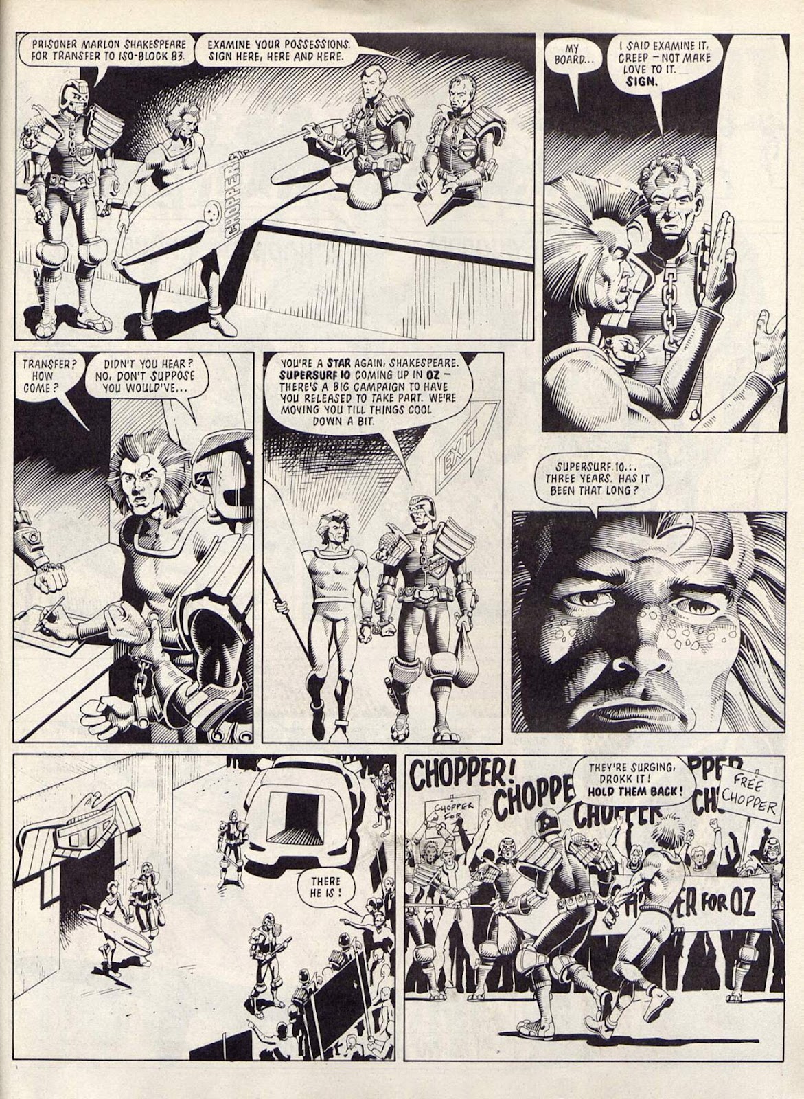 Judge Dredd: The Complete Judge Dredd in Oz issue TPB - Page 8