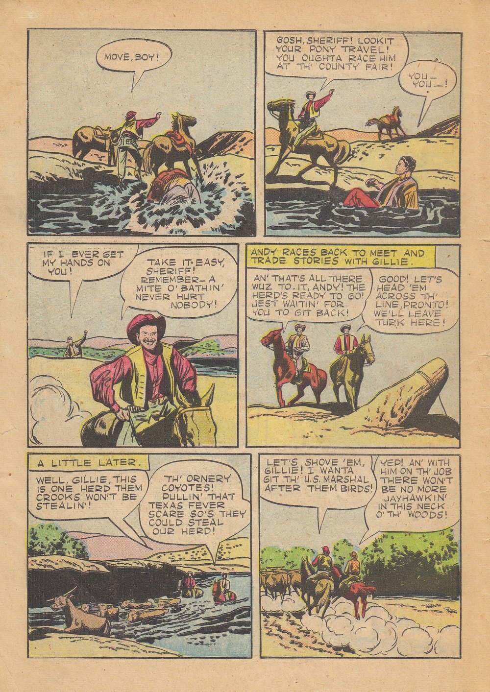Gene Autry Comics (1946) issue 21 - Page 34