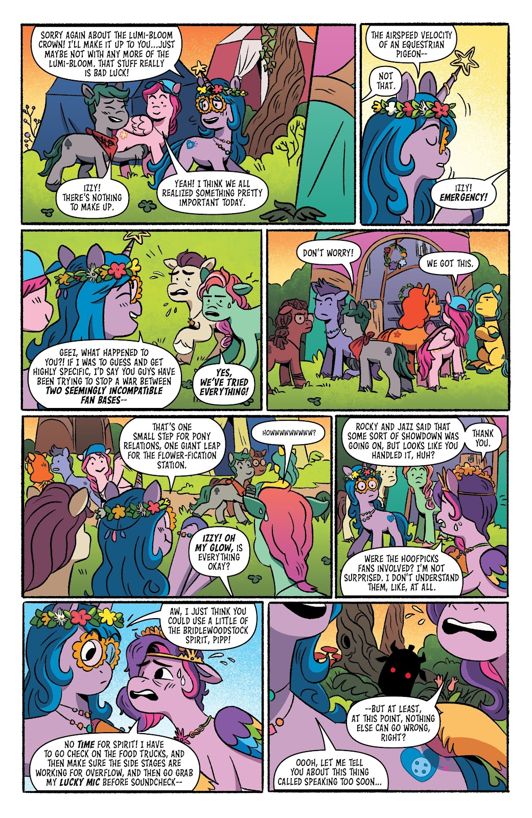 My Little Pony: Bridlewoodstock issue Full - Page 12