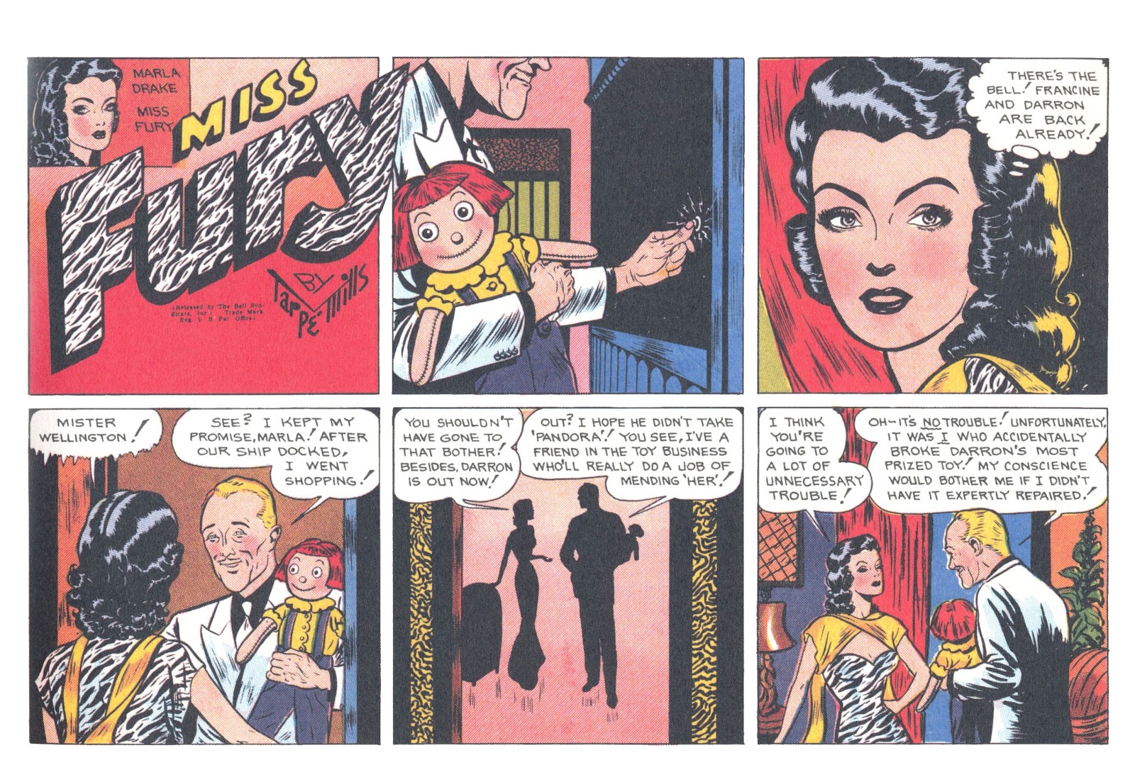 Miss Fury Sensational Sundays 1944-1949 issue TPB (Part 2) - Page 165