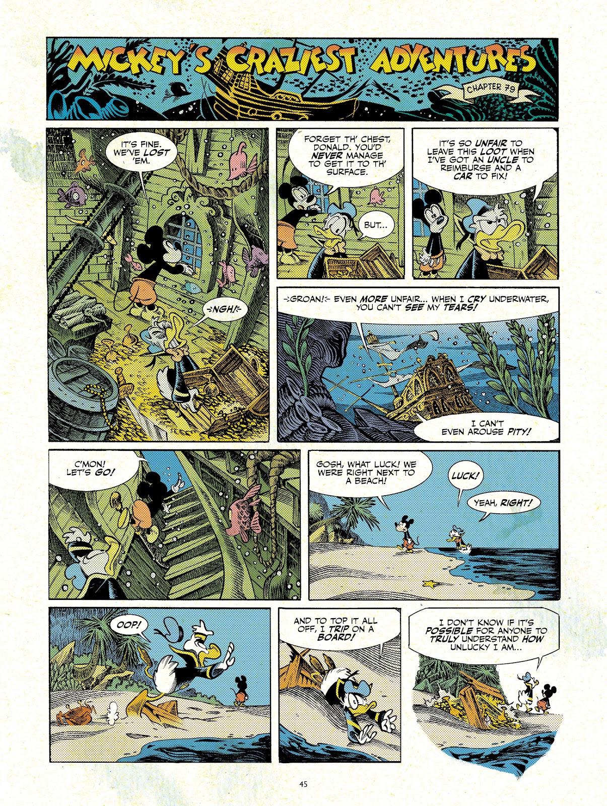 Walt Disney's Mickey and Donald Mickey's Craziest Adventures issue Full - Page 45