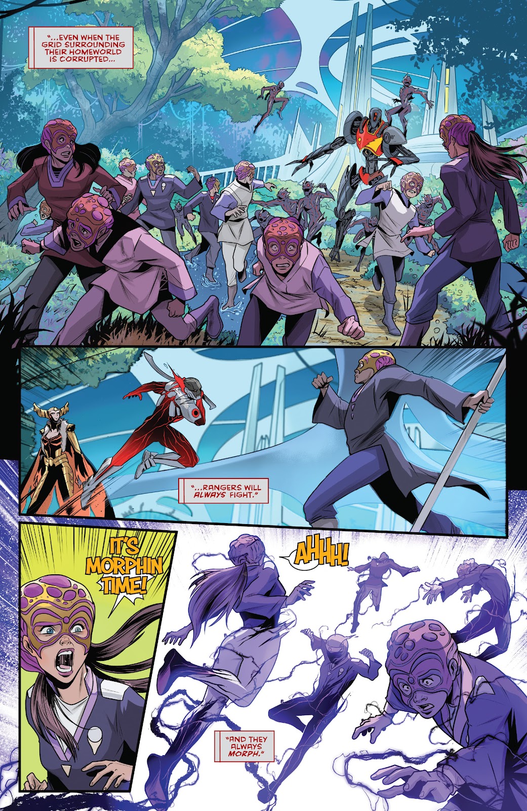 Mighty Morphin Power Rangers issue 117 - Page 4