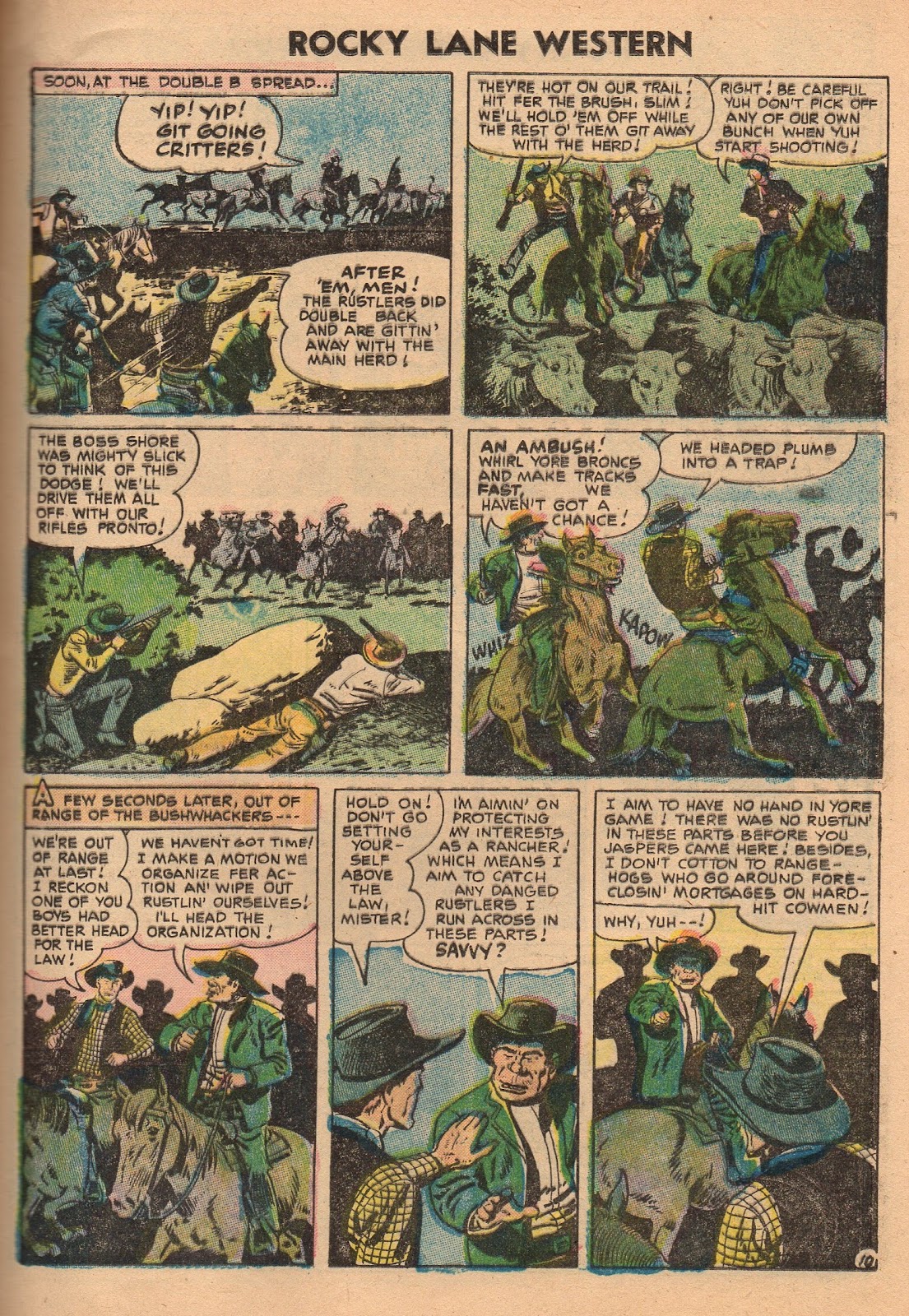 Rocky Lane Western (1954) issue 70 - Page 13