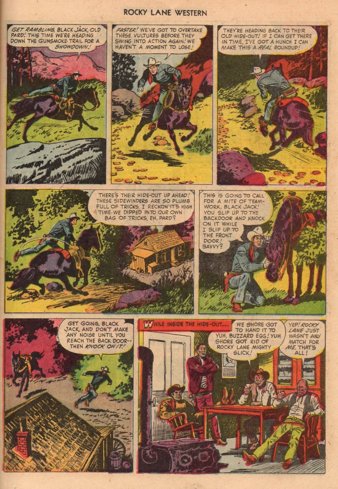 Rocky Lane Western (1954) issue 68 - Page 25