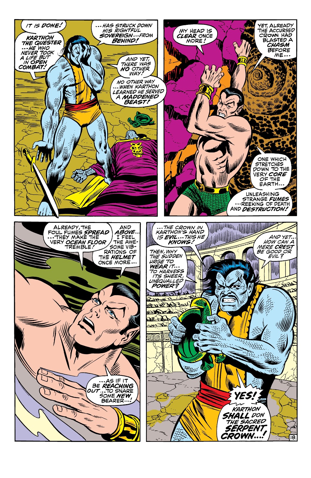 Namor, The Sub-Mariner Epic Collection: Enter The Sub-Mariner issue Who Strikes For Atlantis (Part 1) - Page 212