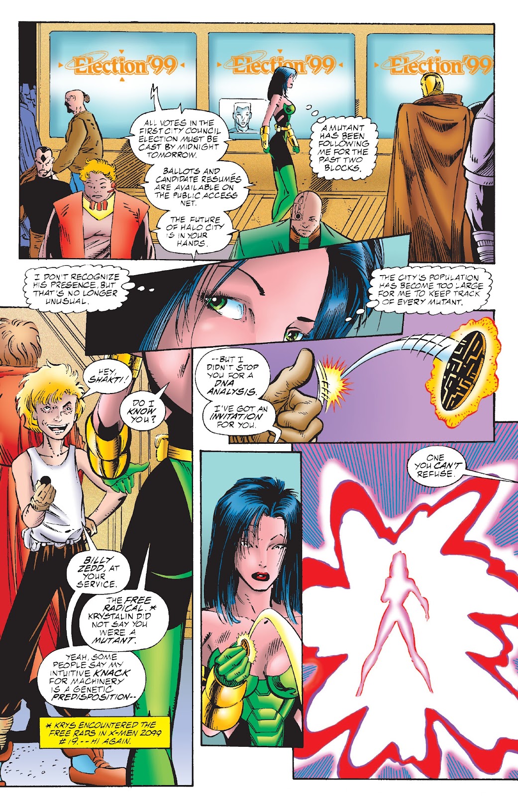 X-Men 2099 Omnibus issue TPB (Part 4) - Page 4