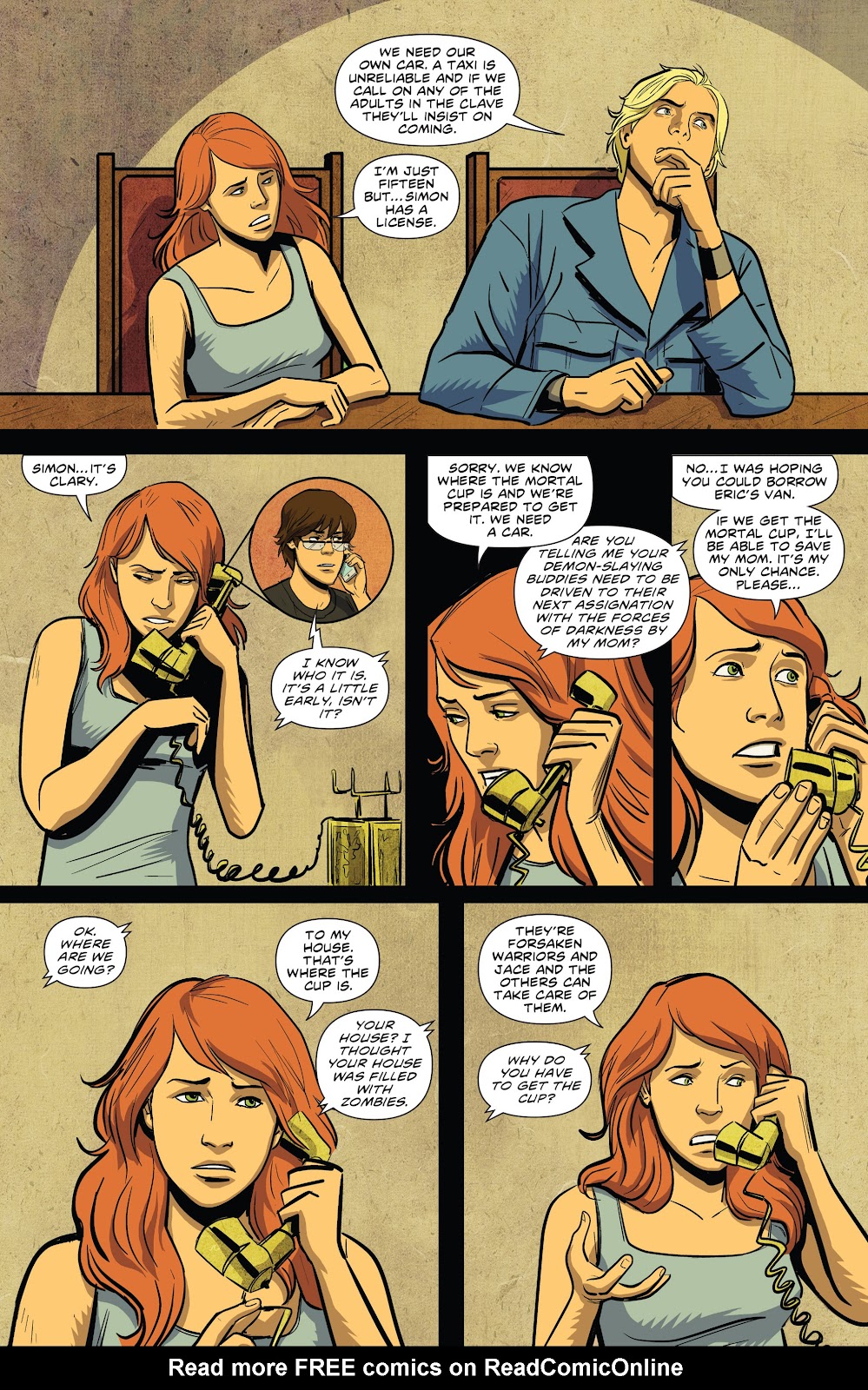 The Mortal Instruments: City of Bones (Existed) issue 7 - Page 22