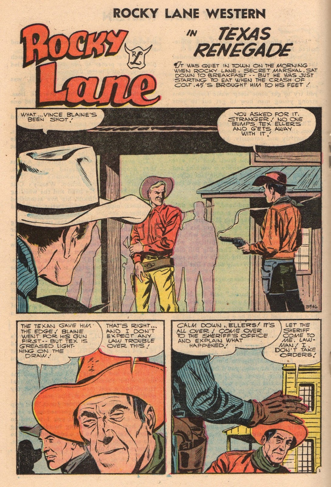 Rocky Lane Western (1954) issue 71 - Page 18