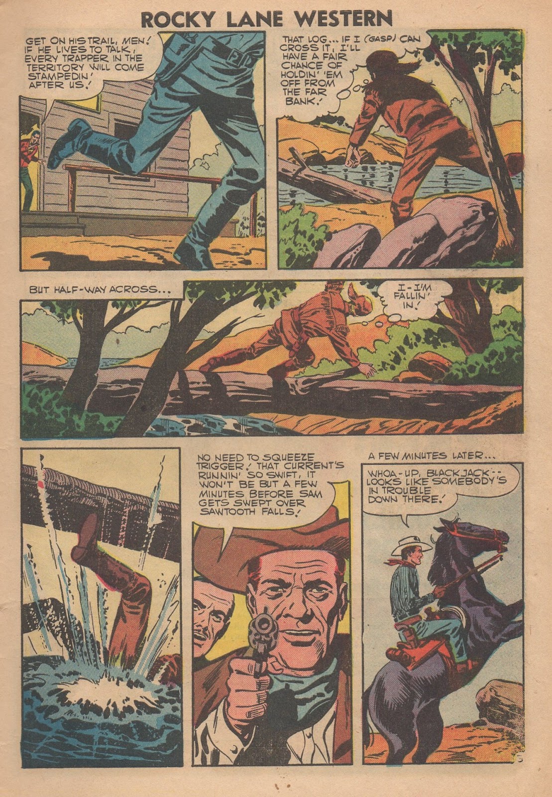 Rocky Lane Western (1954) issue 77 - Page 5