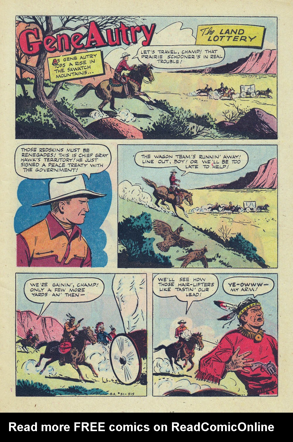 Gene Autry Comics (1946) issue 51 - Page 3