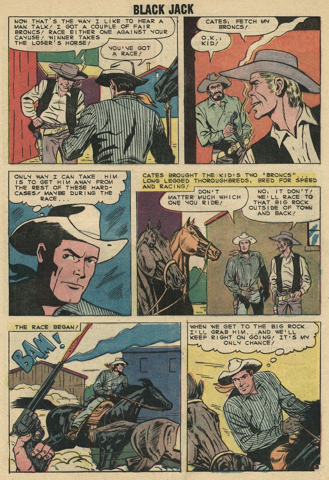 Rocky Lane's Black Jack issue 29 - Page 17