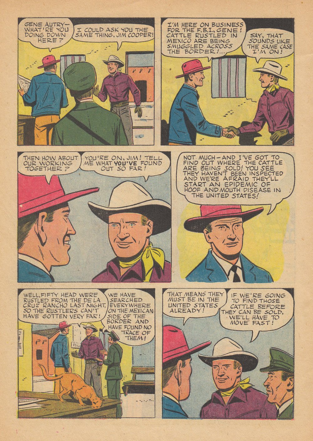 Gene Autry Comics (1946) issue 88 - Page 6