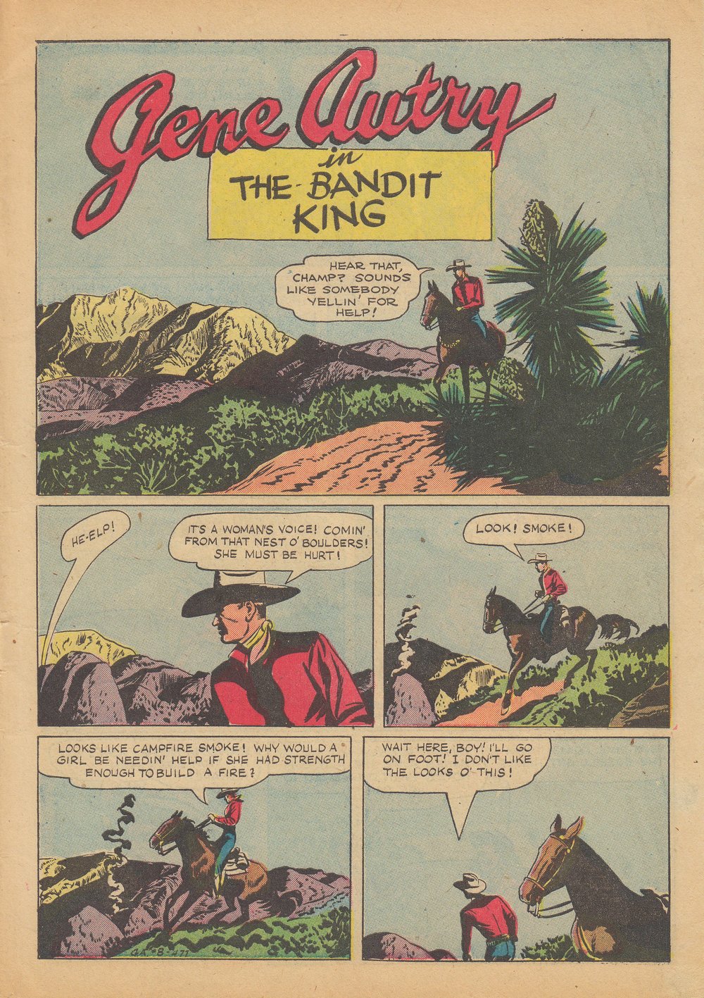 Gene Autry Comics (1946) issue 8 - Page 3