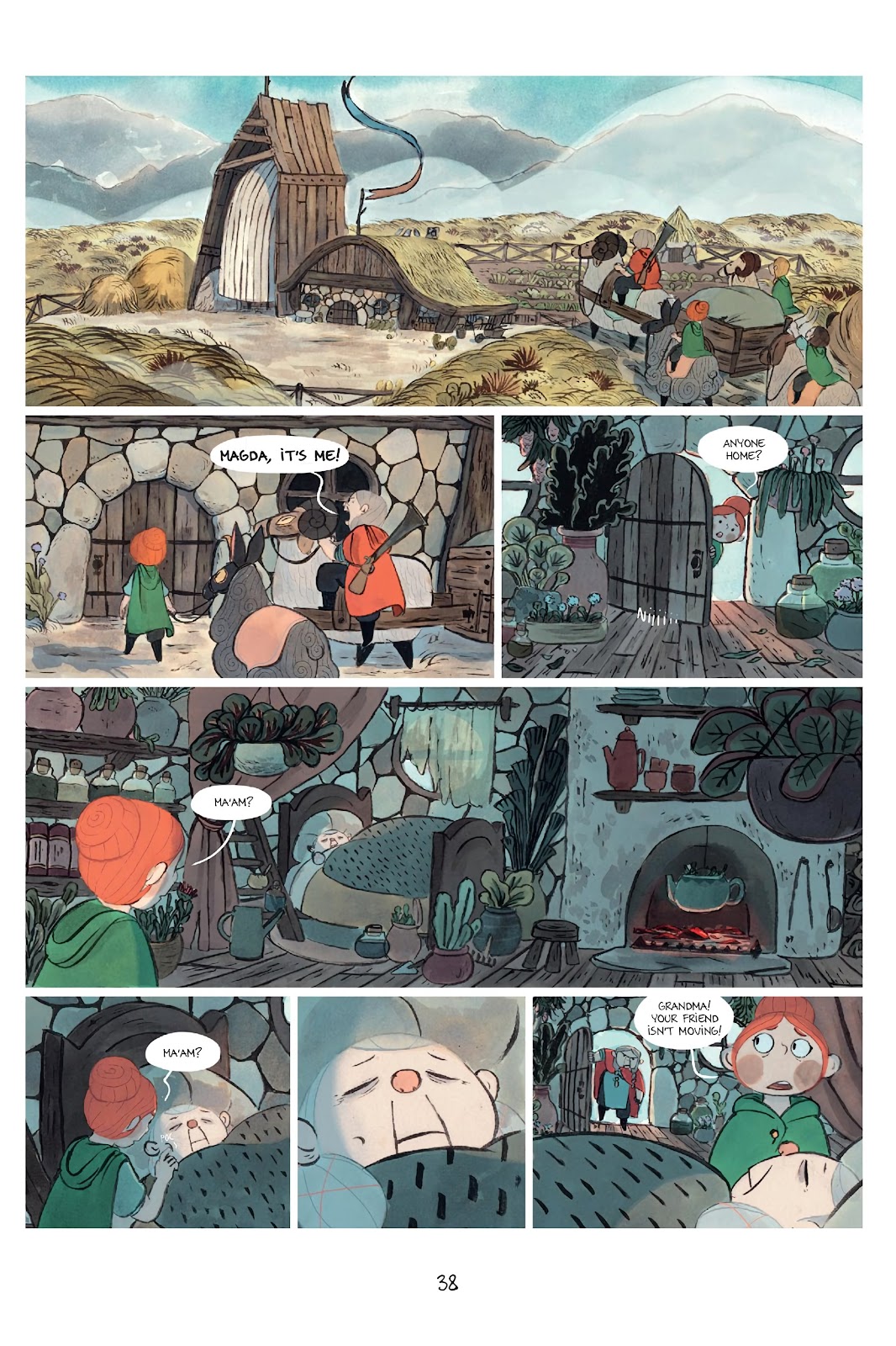 Shepherdess Warriors issue TPB - Page 39