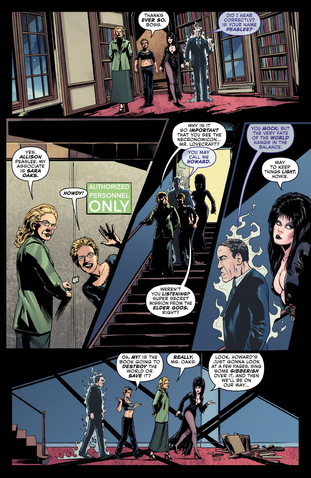 Elvira Meets H.P. Lovecraft issue 2 - Page 11