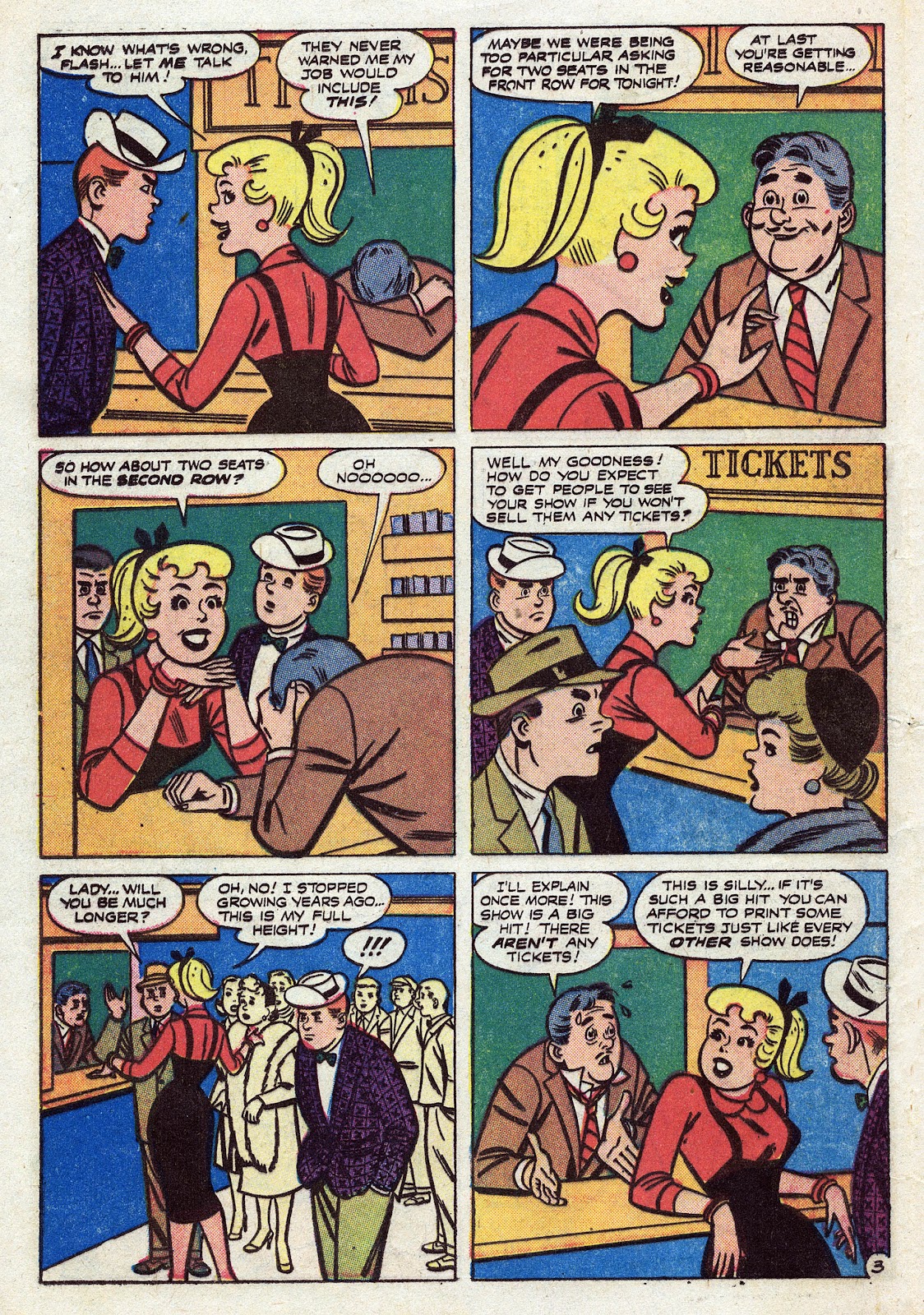 Sherry the Showgirl (1957) issue 6 - Page 17