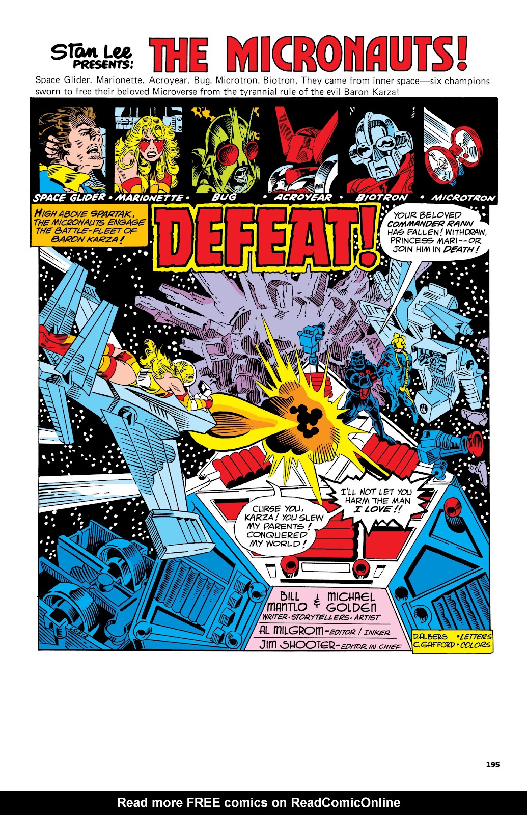 Micronauts: The Original Marvel Years Omnibus issue TPB (Part 1) - Page 183