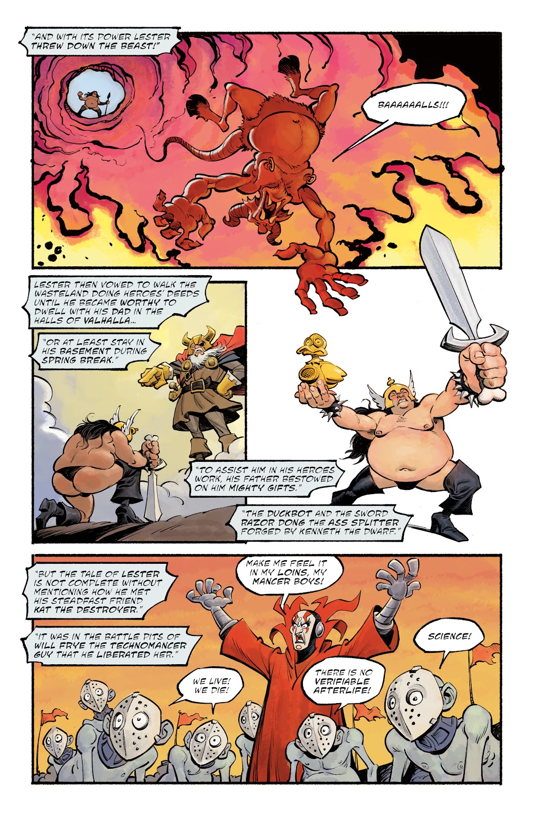 Lester of the Lesser Gods issue 1 - Page 6