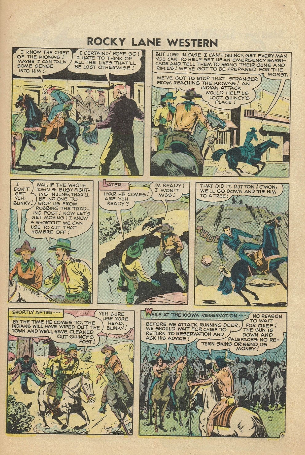 Rocky Lane Western (1954) issue 74 - Page 21