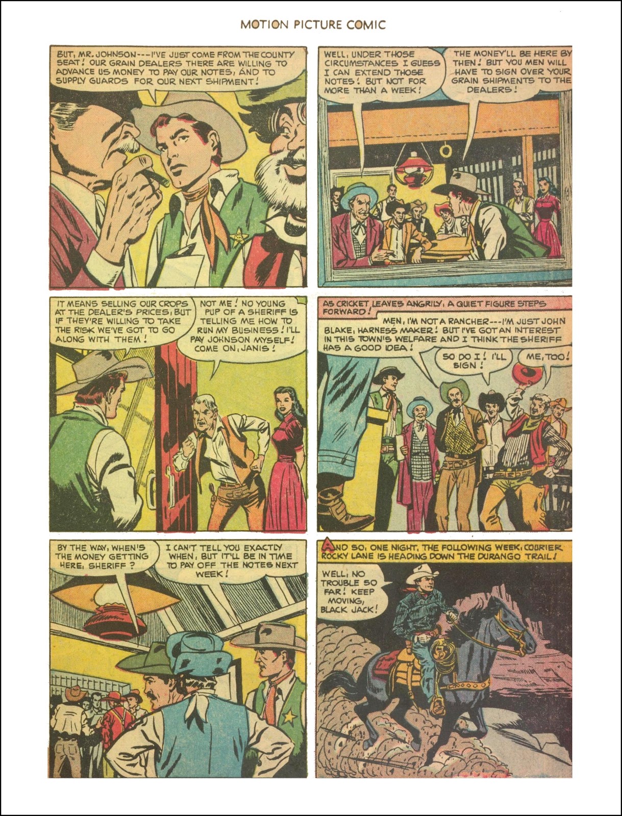 Motion Picture Comics issue 109 - Page 7
