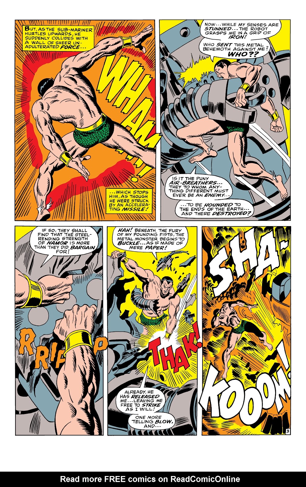 Namor, The Sub-Mariner Epic Collection: Enter The Sub-Mariner issue Who Strikes For Atlantis (Part 1) - Page 29