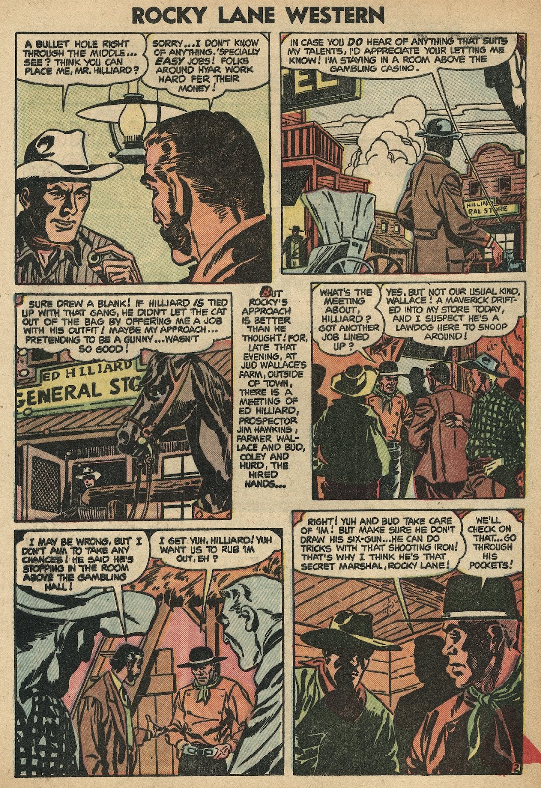 Rocky Lane Western (1954) issue 58 - Page 4