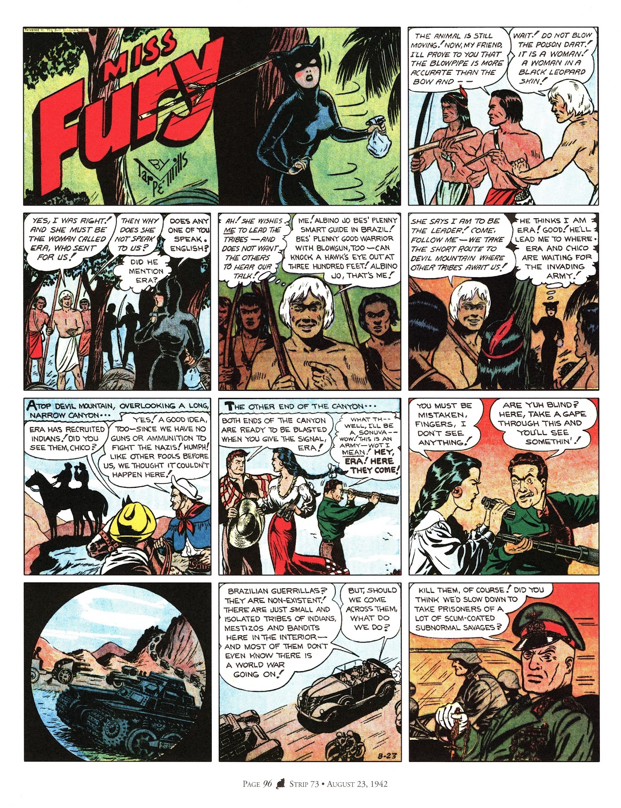 Miss Fury: Sensational Sundays 1941-1944 issue TPB - Page 104