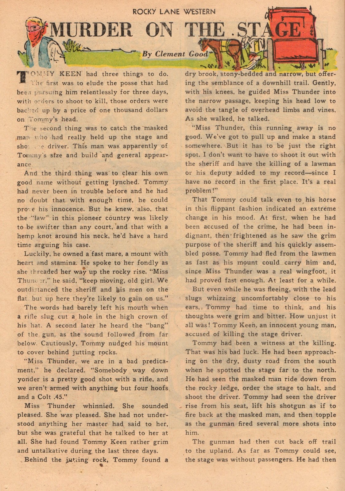 Rocky Lane Western (1954) issue 68 - Page 20