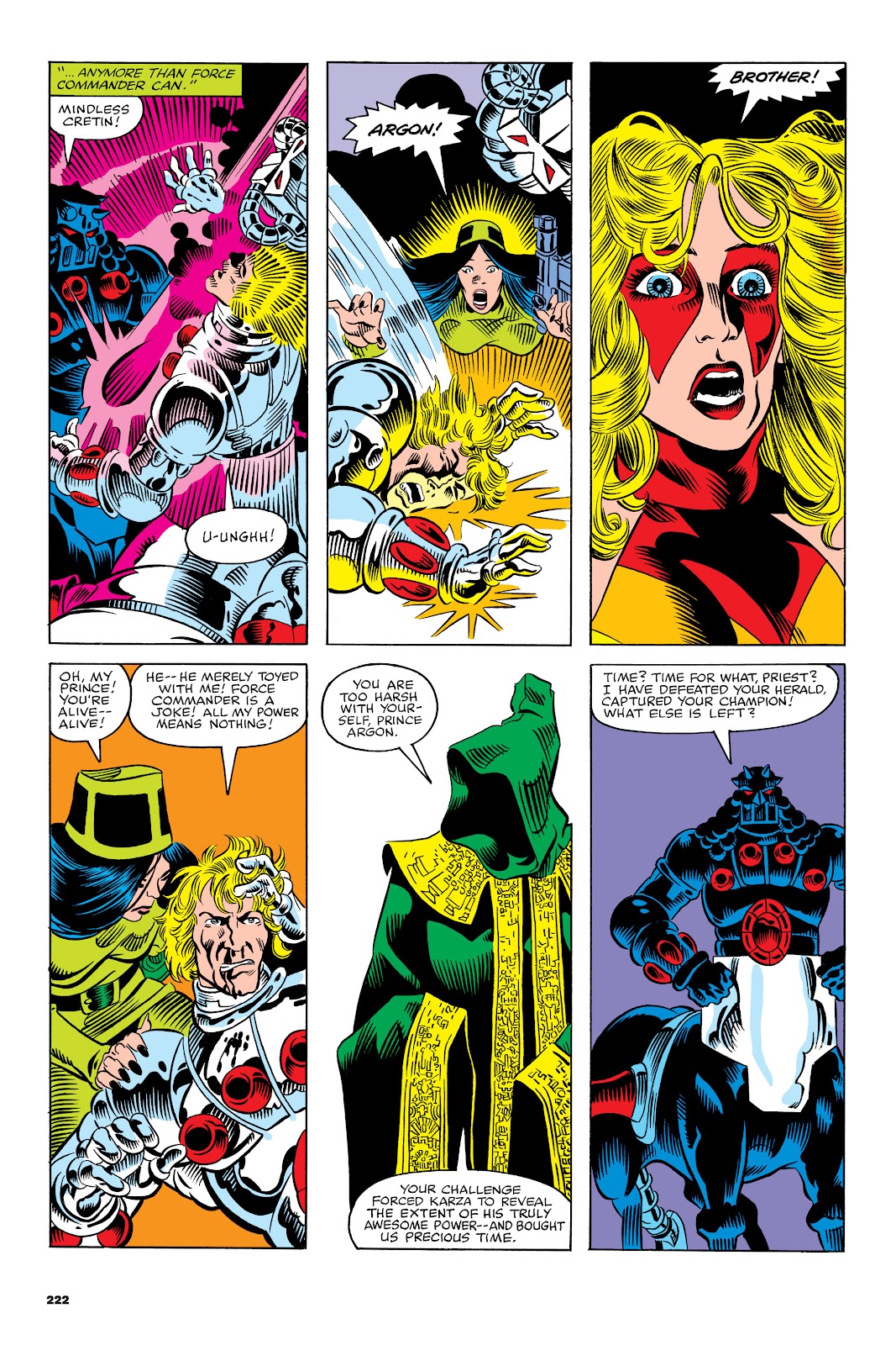 Micronauts: The Original Marvel Years Omnibus issue TPB (Part 1) - Page 209