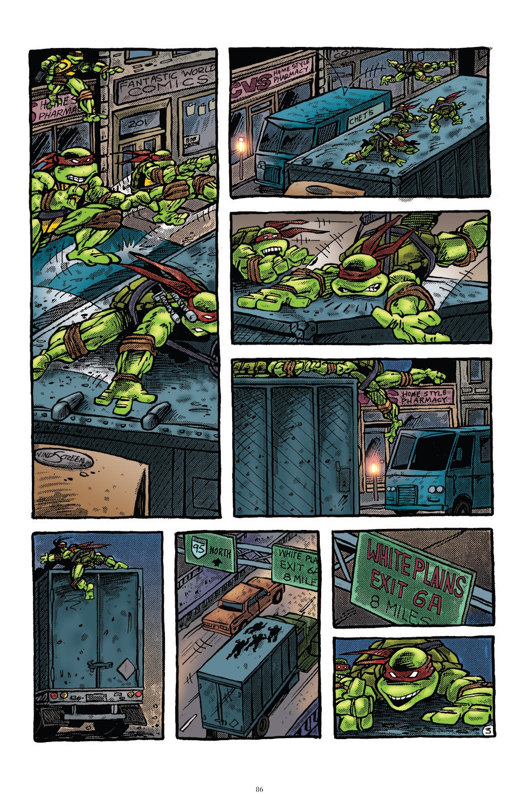 Teenage Mutant Ninja Turtles Classics issue Vol. 1 - Page 86