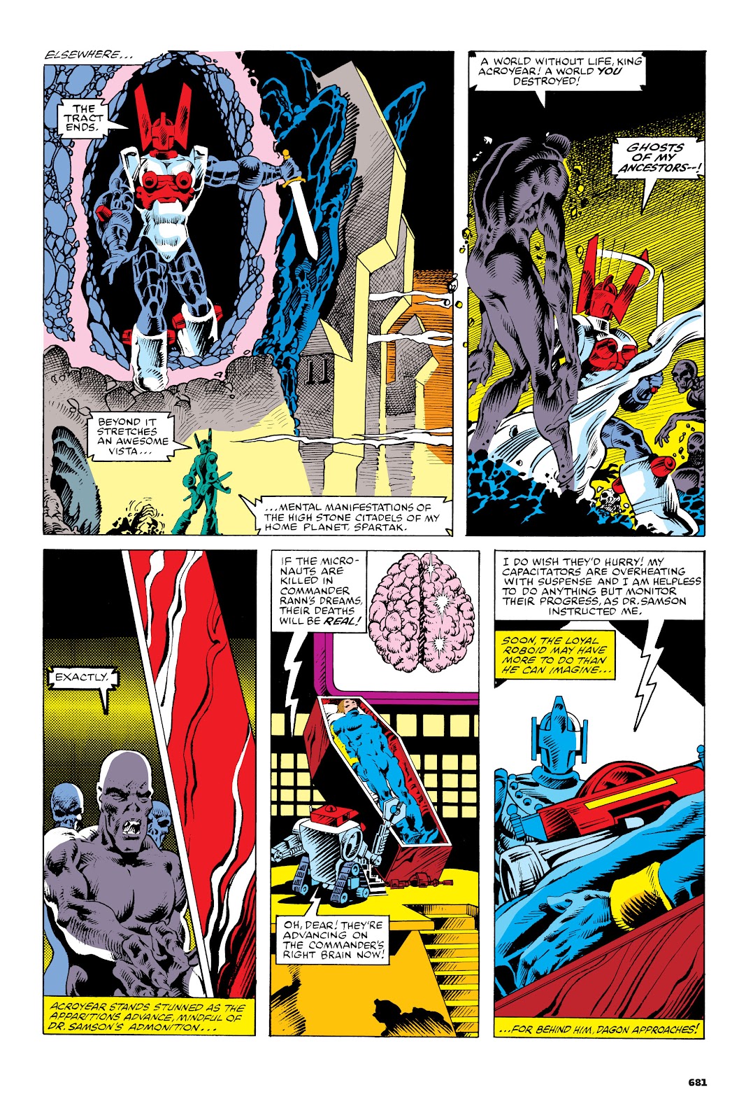 Micronauts: The Original Marvel Years Omnibus issue TPB (Part 3) - Page 188