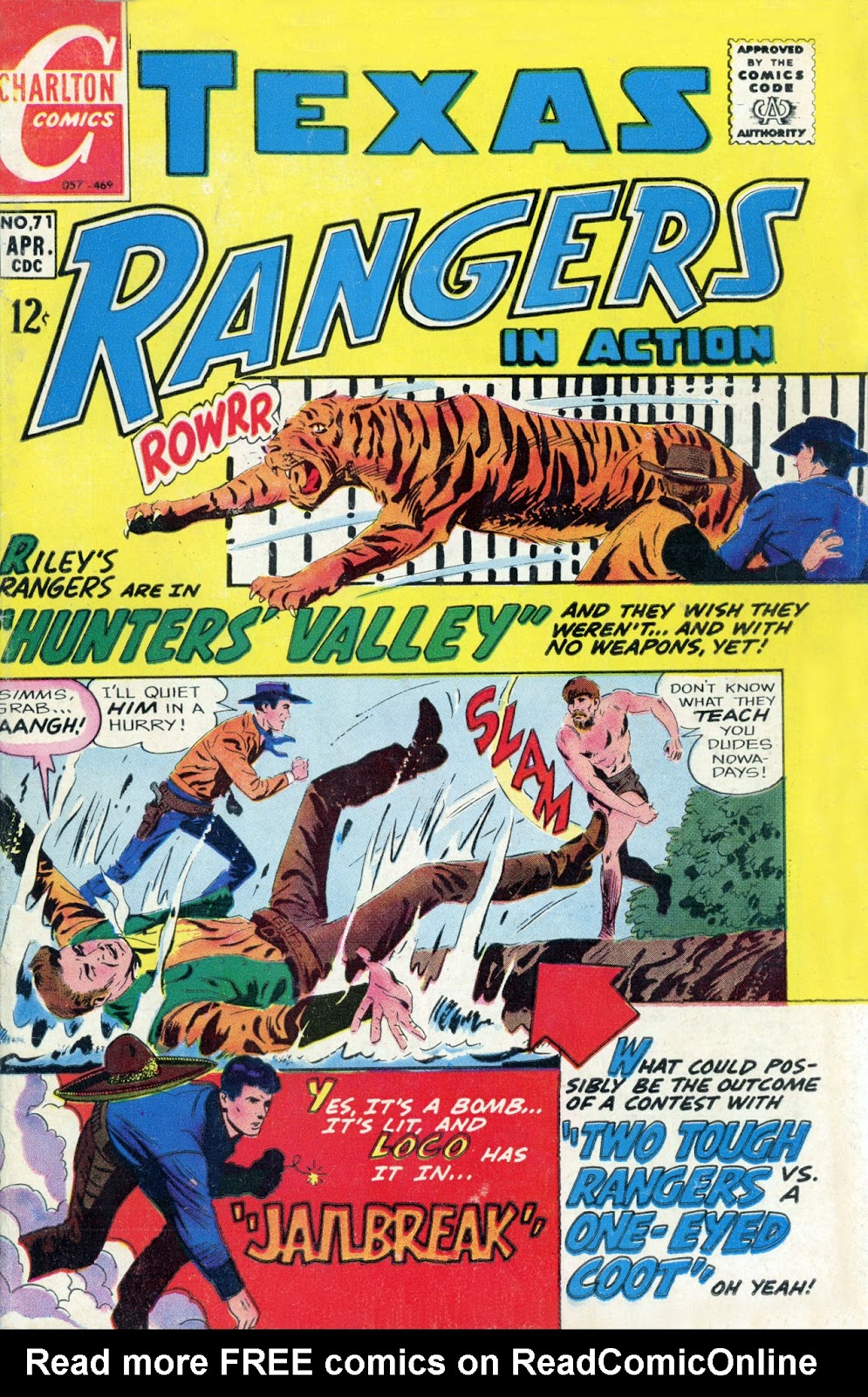 Texas Rangers in Action issue 71 - Page 1