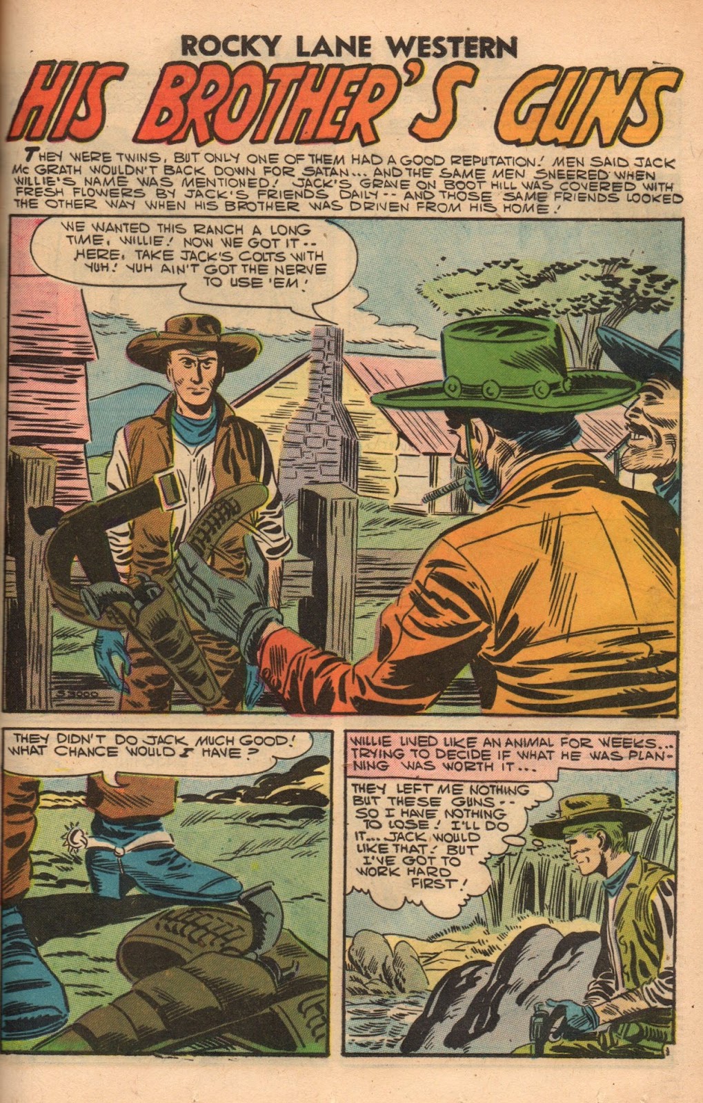 Rocky Lane Western (1954) issue 79 - Page 39