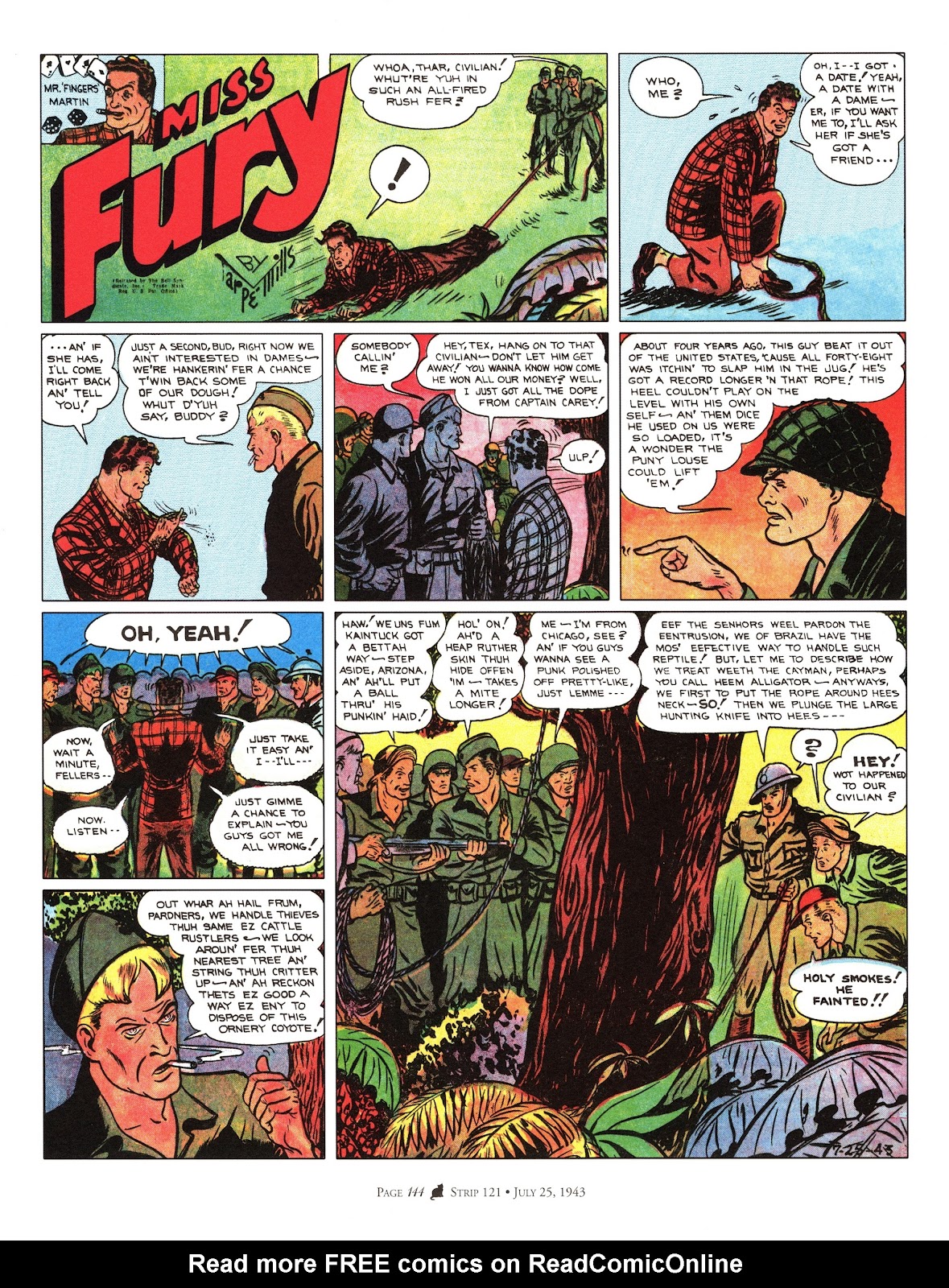 Miss Fury: Sensational Sundays 1941-1944 issue TPB - Page 152