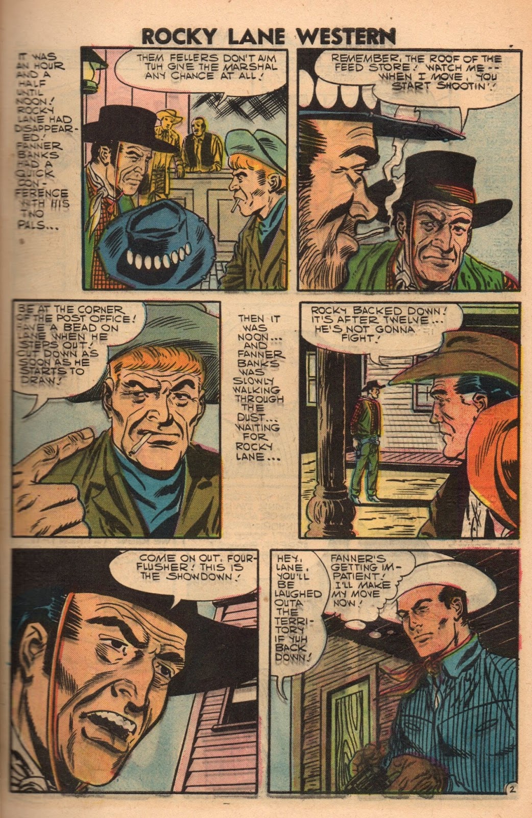 Rocky Lane Western (1954) issue 79 - Page 9