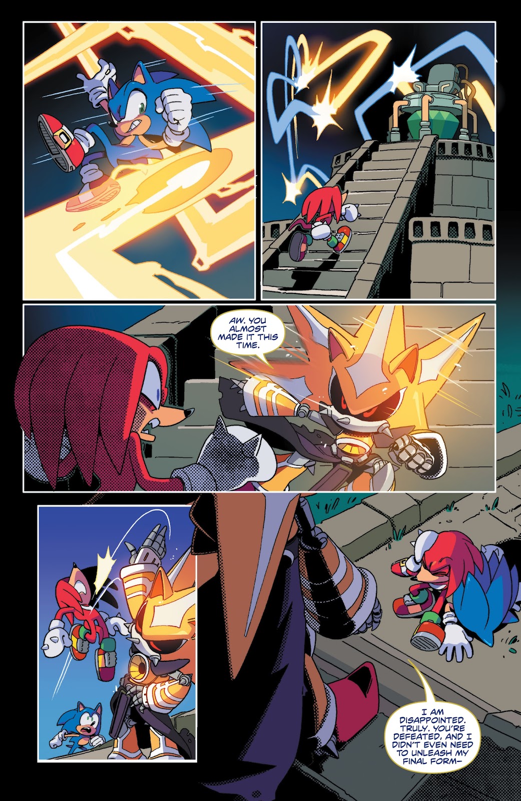 Sonic the Hedgehog: Knuckles' Greatest Hits issue TPB - Page 38