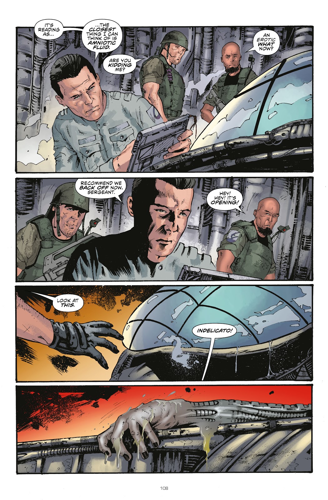 Aliens, Predator, Prometheus, AVP: Life and Death issue TPB (Part 1) - Page 107