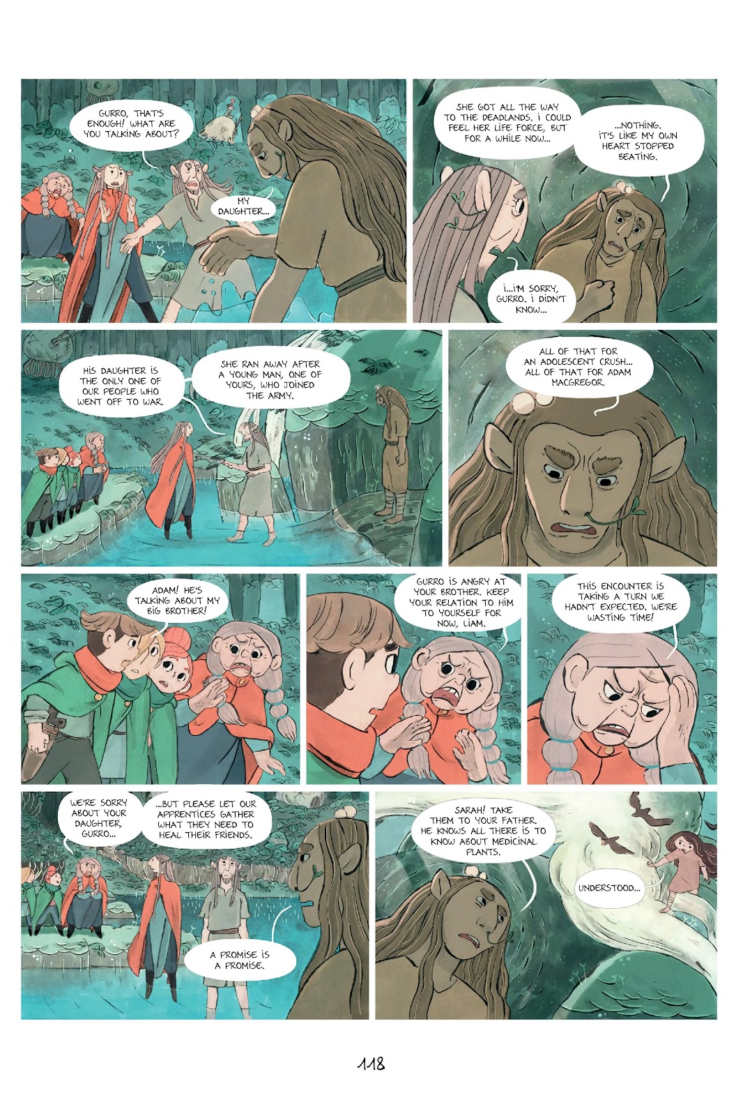 Shepherdess Warriors issue TPB - Page 119